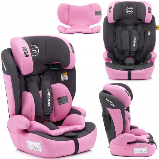 Fotelik samochodowy 76-150cm Sesttino Rocker Pro 9-36kg montaż pasem Sesttino