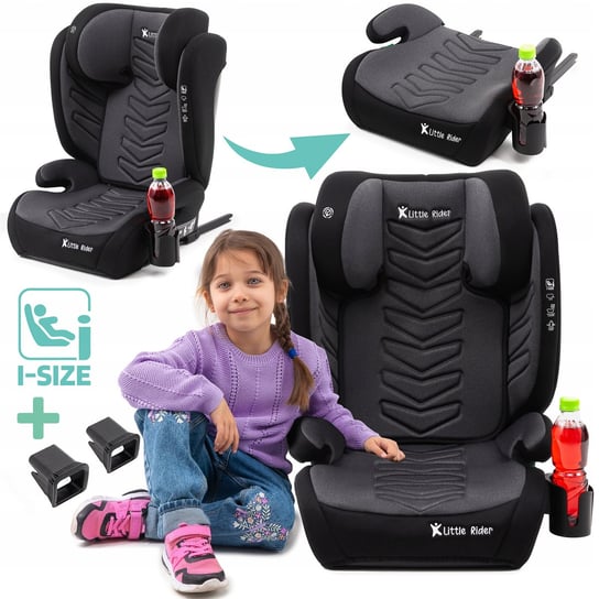 FOTELIK SAMOCHODOWY PODKŁADKA VINCENT 2W1 R129 100-150CM ISOFIX + GRATIS LITTLE RIDER