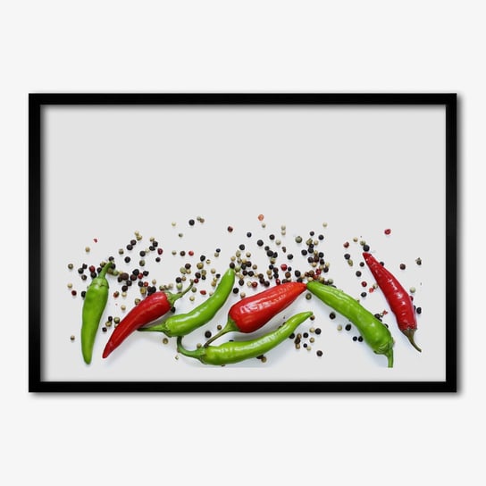 Foto grafika w ramce TULUP Papryczki chilli 70x50 cm Tulup