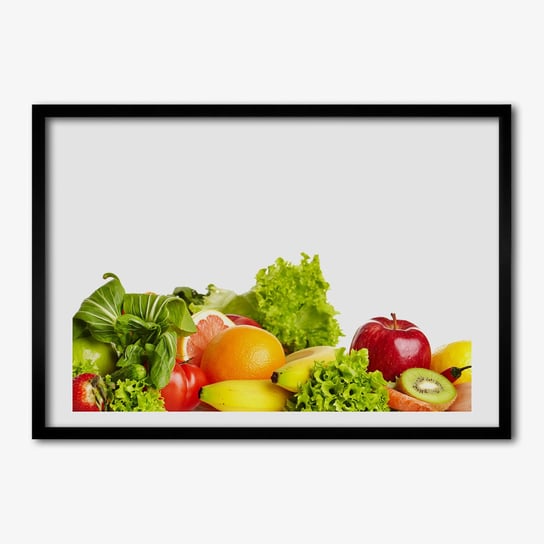 Foto grafika w ramie TULUP Owoce i warzywa 70x50 cm cm Tulup