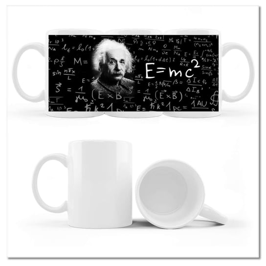 Foto Kubek E=MC2 Albert Einstein ZeSmakiem