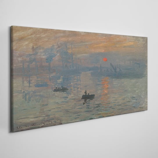 Foto-obraz Impresjonizm wschód słońca Monet 100x50 Coloray