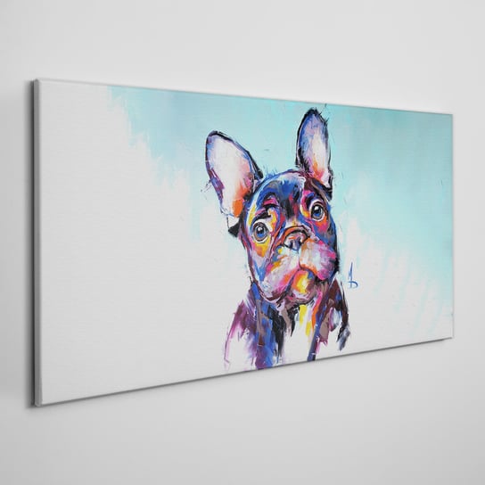 Foto-obraz na ramie płótno Zwierzę pies 100x50 cm Coloray