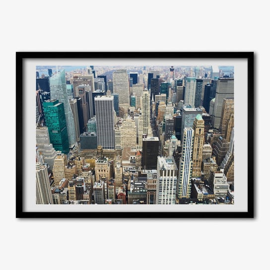 Foto-Obraz z ramką TULUP Manhattan Nowy Jork 70x50 cm Tulup