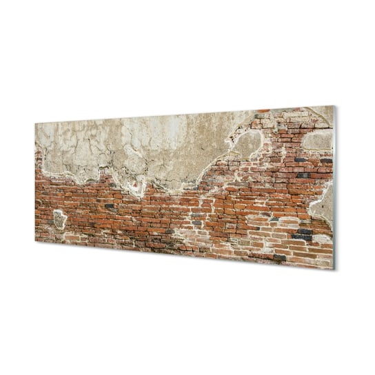 Foto panel hartowany +klej Cegła mur ściana 125x50 cm Tulup