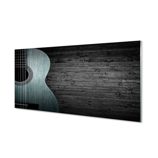 Foto panel kuchenny z grafiką + klej Gitara 120x60 Tulup