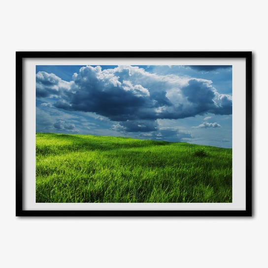 Foto ramka obraz na ścianę TULUP Burzowe chmury 70x50 cm Tulup