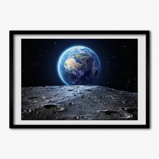 Foto ramka obraz na ścianę TULUP Planeta Ziemia 70x50 cm Tulup