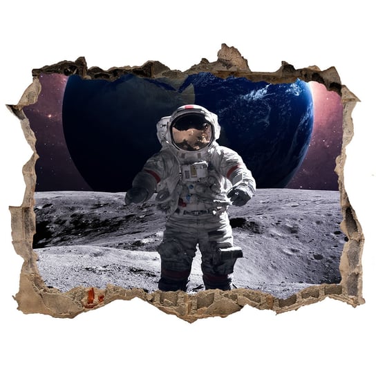Foto zdjęcie dziura na ścianę Astronauta 120x81, Tulup Tulup