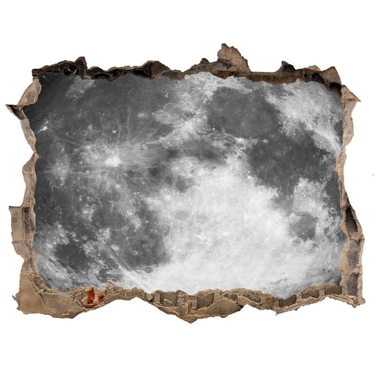 Foto zdjęcie dziura na ścianę Naklejka Księżyc, Tulup Tulup