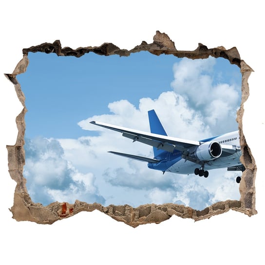 Foto zdjęcie dziura na ścianę Samolot na niebie, Tulup Tulup