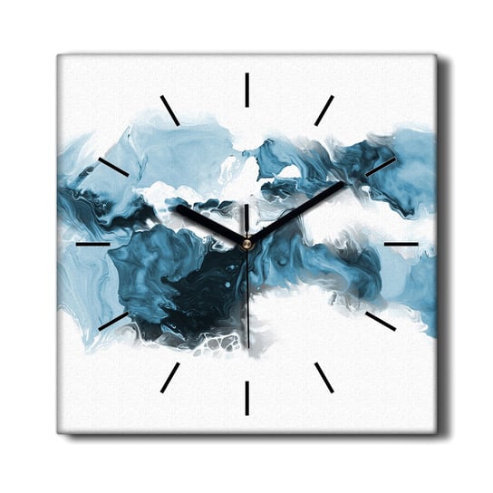 Foto zegar na płótnie Szczyty w chmurach 30x30 cm, Coloray Coloray