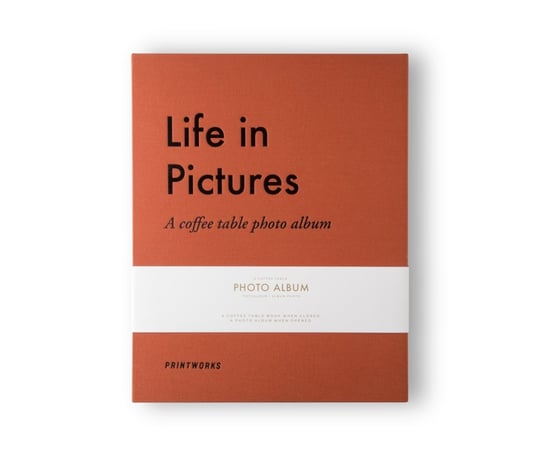 Fotoalbum Life In Pictures Orange, 30 stron PRINTT