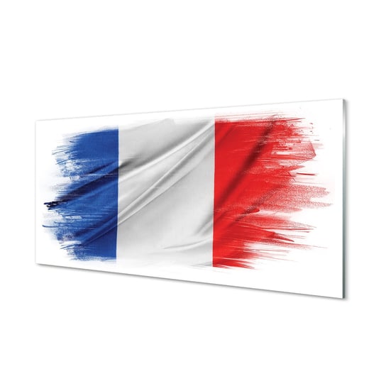 FotoObraz na płótnie TULUP Flaga Francja 100x50 cm Tulup