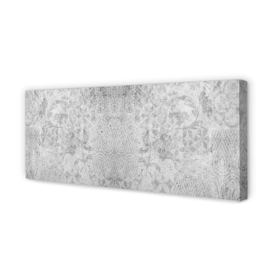 FotoObraz na płótnie TULUP Kamień beton wzór 125x50 cm cm Tulup