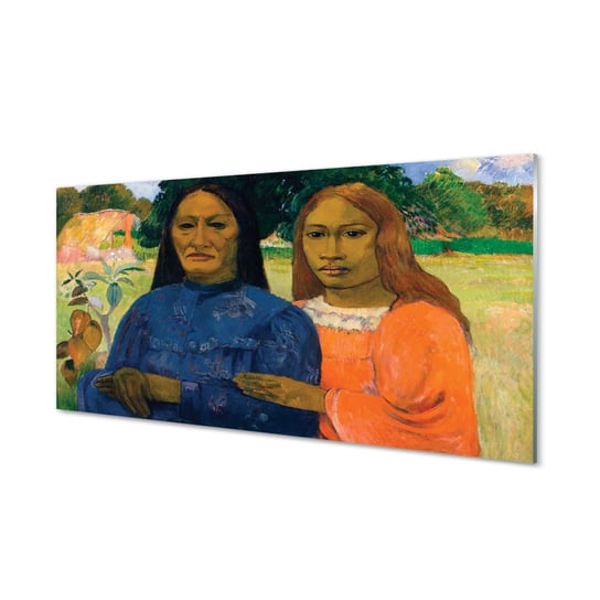 Fotoobraz na szkle TULUP Sztuka portret kobiet 100x50 cm Tulup
