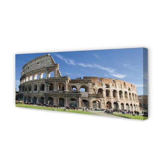 Fotoobraz płótno na ścianę TULUP Rzym Koloseum 125x50 cm cm Tulup