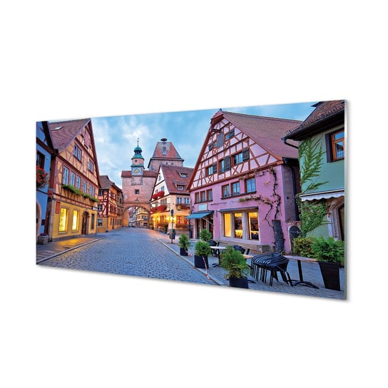 Fotoobraz szklany TULUP Niemcy Stare miasto 100x50 cm Tulup