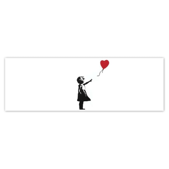 Fototapeta 312x104 Dziewczyna Balonik Banksy ZeSmakiem