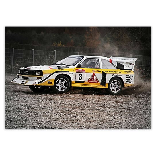 Fototapeta 312x219 Audi Quattro Drift bokiem ZeSmakiem