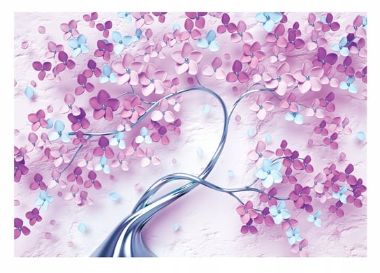 Fototapeta 3D Kwiaty Drzewo Czarodziejska Magnolia Do Sypialni 368X254 Consalnet