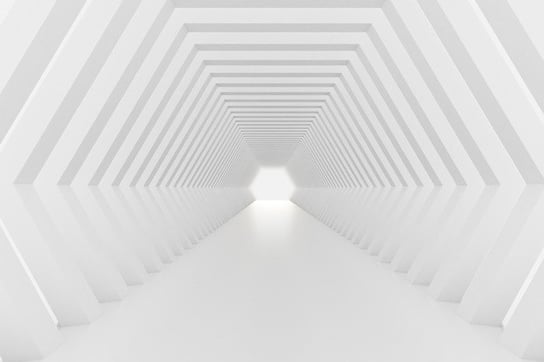 Fototapeta 3D Tunel - Do Sypialni Vinyl Gładki 368x254 Doboxa