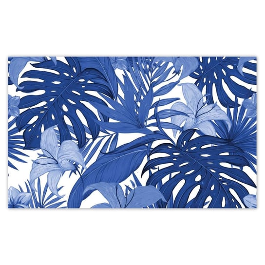 Fototapeta 416x254 Classic Blue Monstera ZeSmakiem