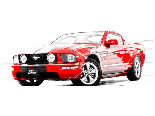 Fototapeta Art of Mustang, 2 elementy, 268x100 cm Oobrazy