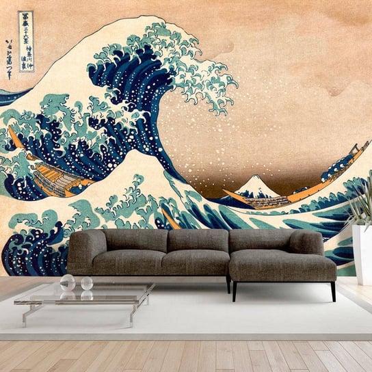 Fototapeta ARTGEIST Hokusai: Wielka fala w Kanagawie (Reprodukcja), 1-częściowa ARTGEIST