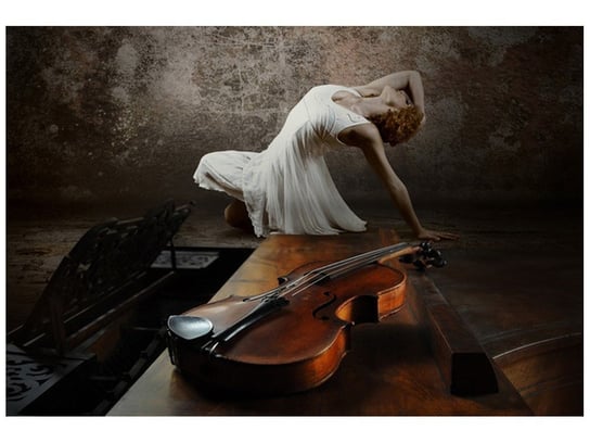 Fototapeta Balerina w tańcu, 200x135 cm Oobrazy