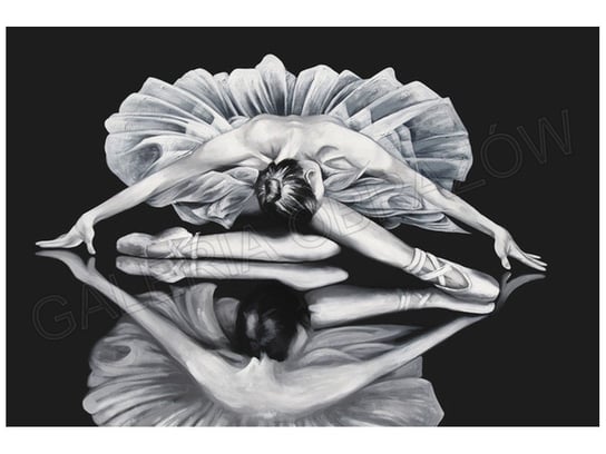 Fototapeta Baletnica w lustrzanym odbiciu, 200x135 cm Oobrazy
