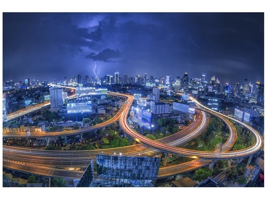 Fototapeta, Bangkok, 8 elementów, 400x268 cm Oobrazy