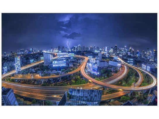 Fototapeta, Bangkok, 9 elementów, 402x240 cm Oobrazy