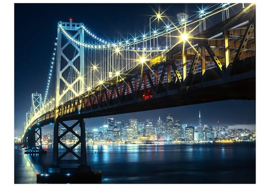 Fototapeta, Bay Bridge nocą, 300X231 DecoNest