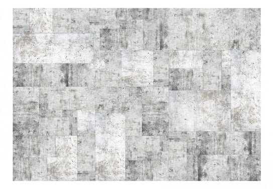 Fototapeta, Beton: Szare miasto, 200x140 cm DecoNest