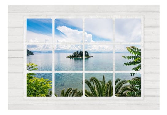 Fototapeta, Bezludna wyspa, 300x210 cm DecoNest