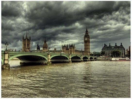 Fototapeta Big Ben w oddali, 2 elementy, 200x150 cm Oobrazy