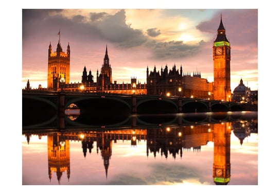 Fototapeta, Big Ben wieczorem, Londyn, 250X193 DecoNest