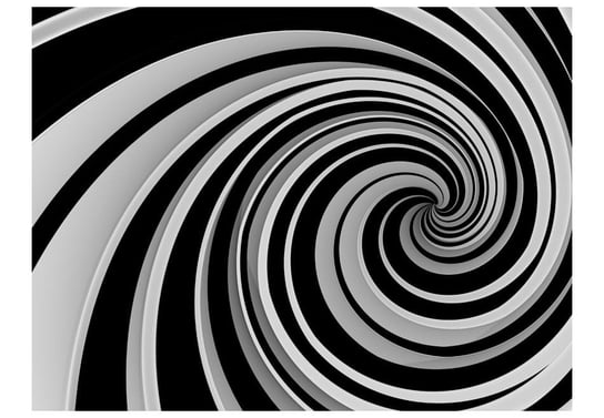 Fototapeta, Black and white swirl, 300X231 DecoNest