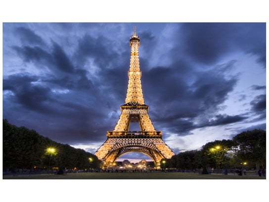 Fototapeta, Błękitne niebo nad Paryżem, 9 elementów, 402x240 cm Oobrazy