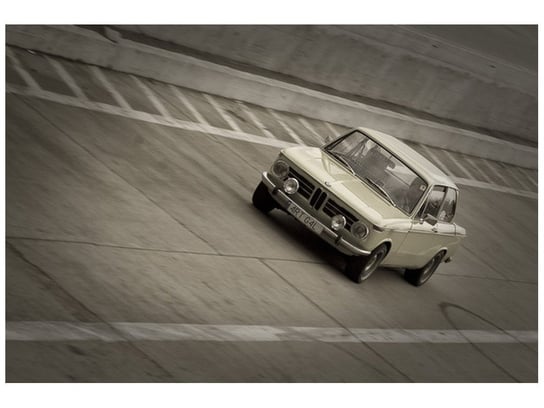 Fototapeta BMW na torze, 200x135 cm Oobrazy