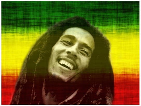 Fototapeta Bob Marley, 2 elementy, 200x150 cm Oobrazy