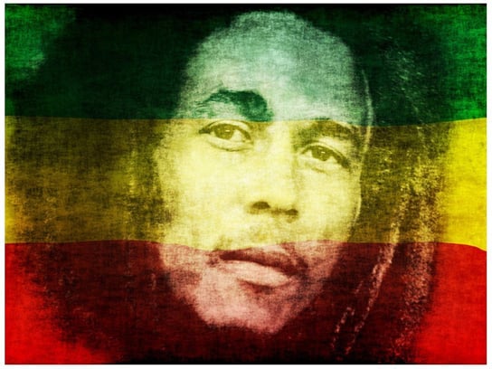 Fototapeta Bob Marley, 2 elementy, 200x150 cm Oobrazy