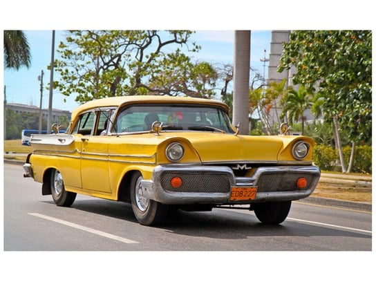 Fototapeta, Classic Oldsmobile w Hawanie, 8 elementów, 412x248 cm Oobrazy