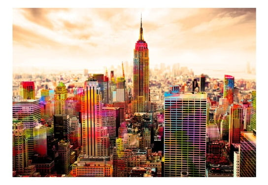 Fototapeta, Colors of New York City III, 100x70 cm DecoNest