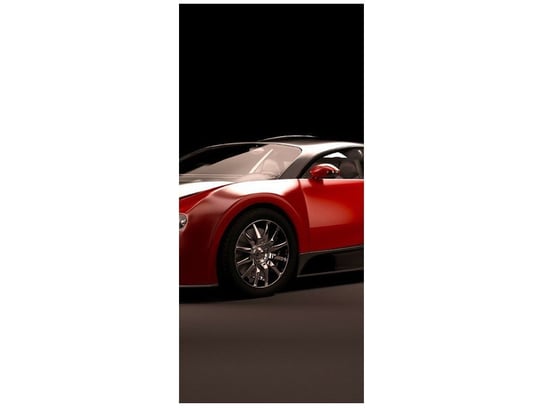 Fototapeta Czerwone Bugatti Veyron, 95x205 cm Oobrazy