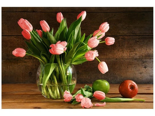 Fototapeta Czerwone tulipany, 200x135 cm Oobrazy