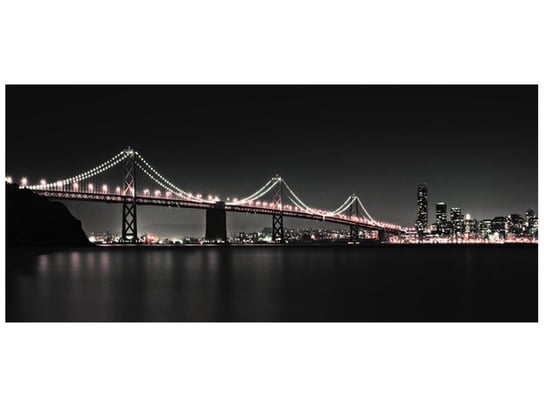 Fototapeta, Czerwony most w San Francisco - Tanel Teemusk, 12 elementów, 536x240 cm Oobrazy