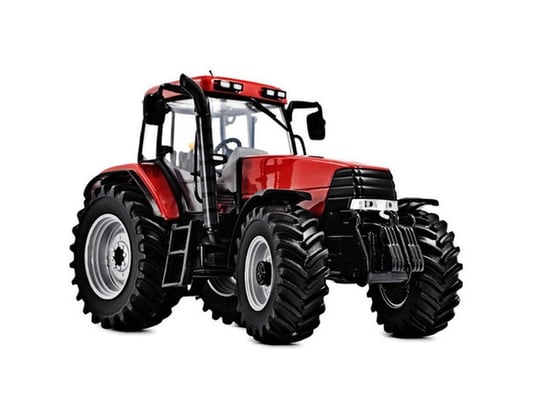Fototapeta Czerwony traktorek, 2 elementy, 200x150 cm Oobrazy