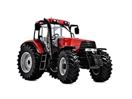 Fototapeta Czerwony traktorek, 200x135 cm Oobrazy
